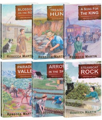 Amish Frontier Series by Rebecca Martin